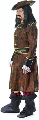 Captain John Longfellow Adult Pirate Costume