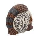 Ragnar Viking Skull Ornament 16cm Runic Compass 5