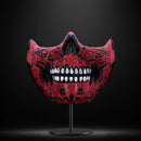 Jewelled Masquerade Red 17.5cm Mask for Cosplay 8