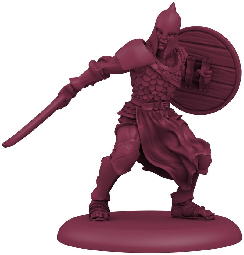 CMON A Song of Ice and Fire Tabletop Miniatures Unsullied Swordmasters Unit Box - Masters of Swordsmanship, Strategy Game for Adults, Ages 14+, 2+ Players, 45-60 Minute Playtime, Made by CMON