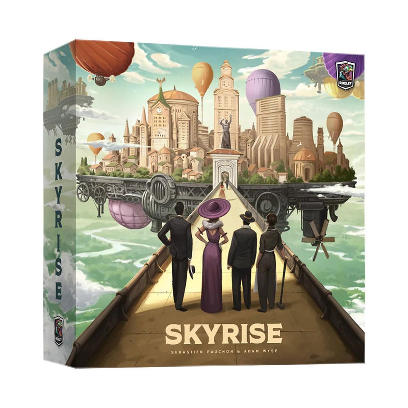 Skyrise, Strategy Board Game, for 2 to 4 Players and Ages 14+, Roxley Games