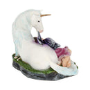 Euone Fairy and Unicorn Figurine 16cm 6