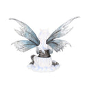 Fae Lore Winter Fairy Wearing Wolf Hide 30cm 5