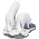 Warriors of Winter Wolf Figurine by Lisa Parker Snowy Ornament 35cm 6