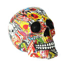 Pop Art Bright Logo Skull Ornament 19cm 2