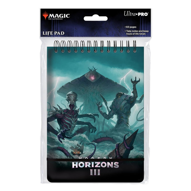 Ultra Pro - Modern Horizons 3 Spiral Life Pad Z for Magic: The Gathering, Collectible card game Spiral-bound life counter tracking pad gaming accessory