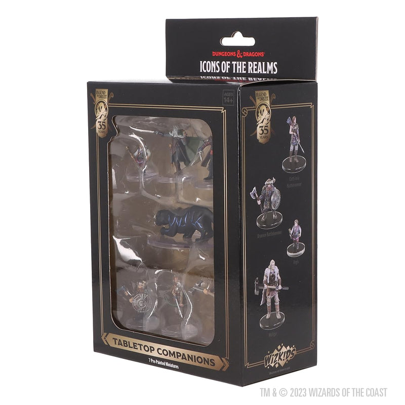 WizKids D&D The Legend of Drizzt 35th Anniversary - Tabletop Companions Boxed Set Dungeons and Dragons Miniatures