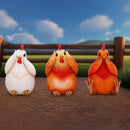Three Wise Hens Figurines by Nemesis Now 8.5cm 5