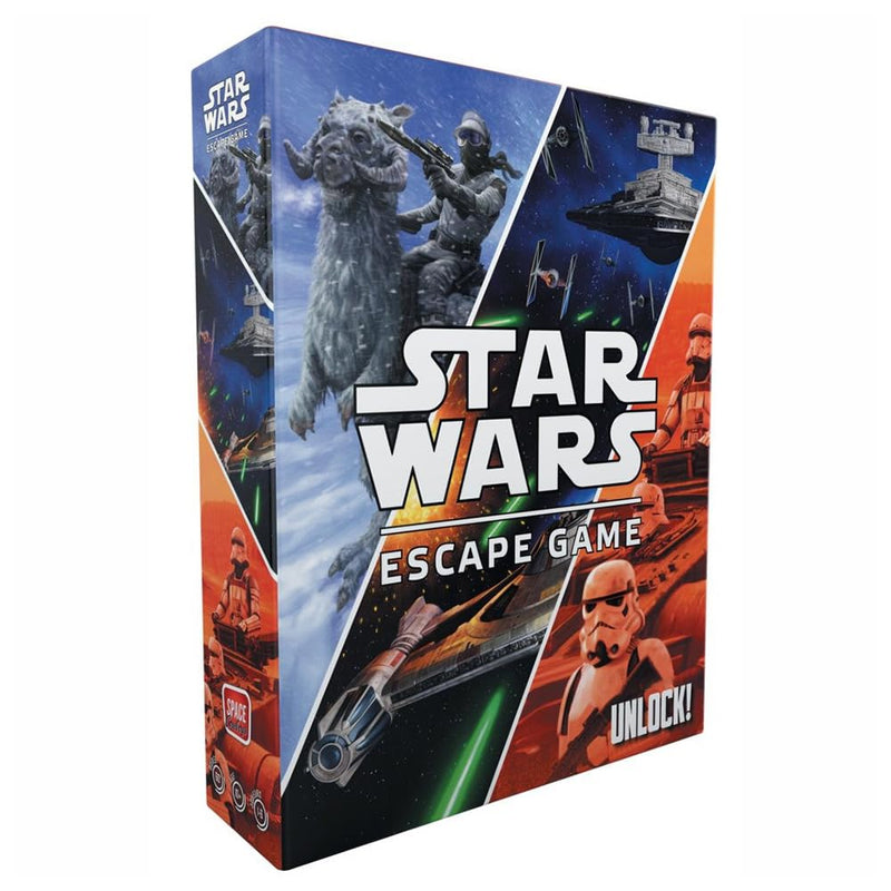 Star Wars UNLOCK! The Escape Game - Embark on Epic Escape Room Adventures in a Galaxy Far, Far Away! Cooperative Game for Kids & Adults, Ages 10+, 1-6 Players, 1 Hour Playtime, Made by Space Cowboys