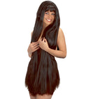 Supernatural Black Extra Long Wig 100 Cm - In Bag