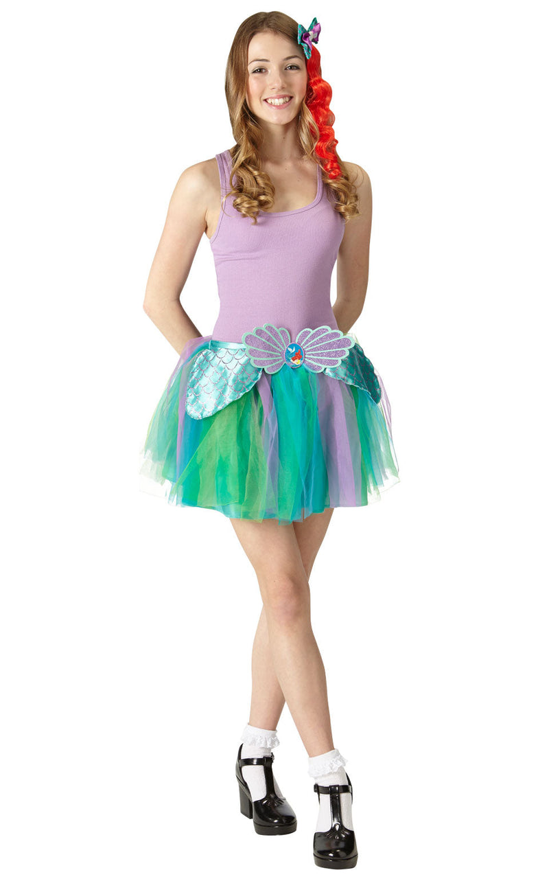 Ariel Little Mermaid Tween Tutu Set - Childrens_1 rub-620696XS
