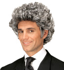 Grey John Wig In Polybag