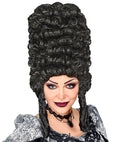 Black Extra Tall Gothic Wig In Polybag