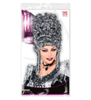 Grey Extra Tall Gothic Wig In Polybag