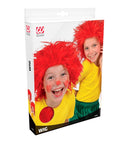 Cartoon Wig Red - In Polybag