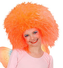 Fairy Wig Neon Orange - In Polybag