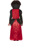Toddler Vampire Costume Red and Black Long Dress 3