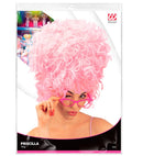 Pink Priscilla Wig In Polybag