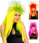 Punkadelic Wig Neon - In Polybag- 3 Color Combinations Ass.