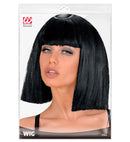 Black Showgirl Wig In Polybag