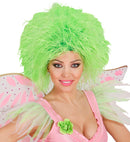 Fairy Wig Neon Green - In Polybag