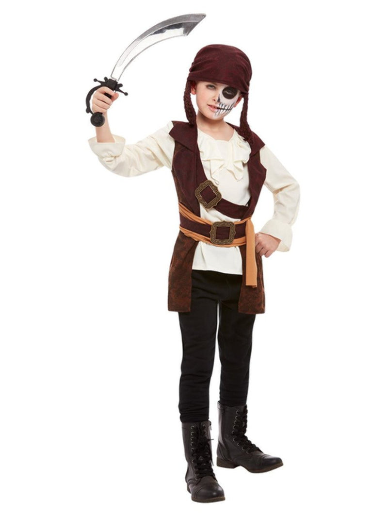 Dark Spirit Pirate Costume Boys