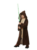 Jedi Deluxe Kids Brown Robe Star Wars 2 rub-640274M MAD Fancy Dress