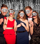 Masquerade Eyemask Silver