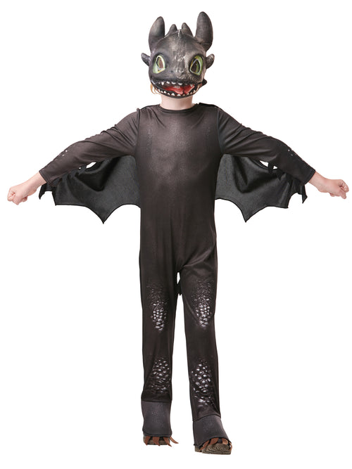 Toothless Kids Costume From How To Train Your Dragon The Hidden World