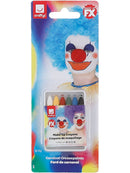 Carnival Greasepaint Crayons 6 Assorted Colours SFX Make Up 1