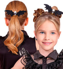 Hair Clip Bat Skull Child Size