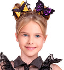 Hair Clip Bat / Spiderweb Bow Child Size - 2 Styles Assorted