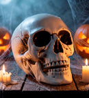 Skull With Movable Jaw 28 Cm