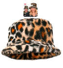 Bucket Hat Plush Animalier