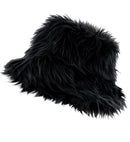 Bucket Hat Plush Black