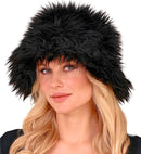Bucket Hat Plush Black