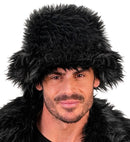 Bucket Hat Plush Black