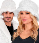 Bucket Hat Plush White