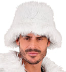 Bucket Hat Plush White
