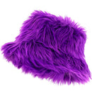 Bucket Hat Plush Purple