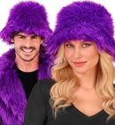 Bucket Hat Plush Purple