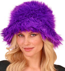 Bucket Hat Plush Purple
