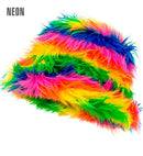 Bucket Hat Plush Rainbow