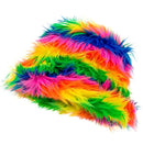 Bucket Hat Plush Rainbow
