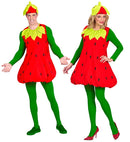 Strawberry  Dress, Headpiece 