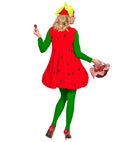 Strawberry  Dress, Headpiece 