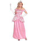 Charming Princess  Dress With Crinoline Underskirt, Gloves, Choker, Tiara 