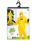 Toxic Hazard  Hooded Jumpsuit, Gloves, Mask 