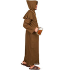 Historical Monk  Robe, Belt, Hood  Heavy Weave Fabric