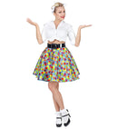 50S Girl  Skirt With Petticoat 